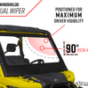 SuperATV Can-Am Defender HD9 Glass Windshield GWS-CA-DEF-S-01#AC
