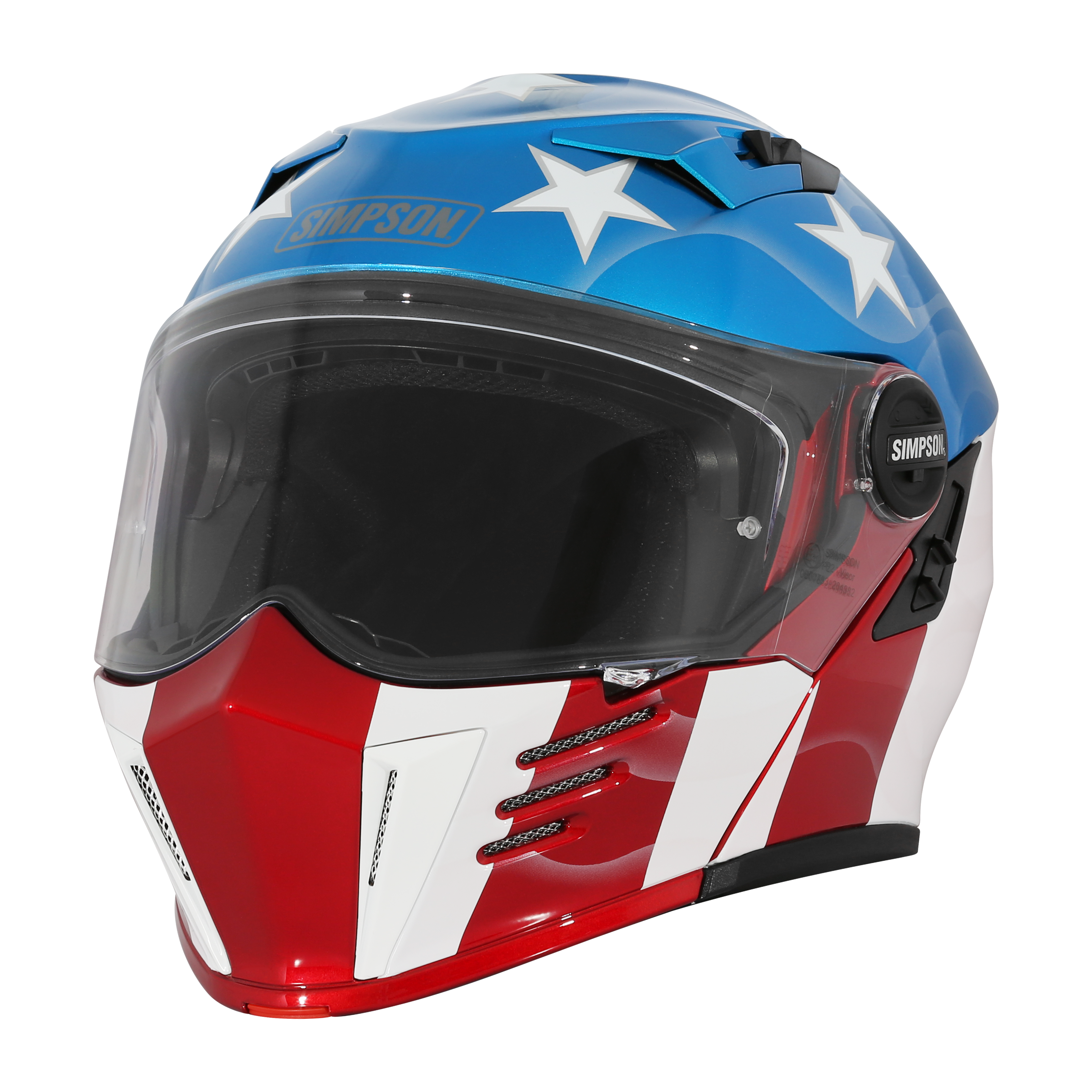 Simpson Motorcycle Mod Bandit Helmet - Future Glory - X-Large - DOT/ECE 22.05