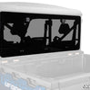 SuperATV CFMOTO UForce 1000 Rear Glass Windshield RGW-CF-UF1000-01