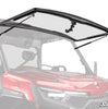 SuperATV CFMOTO UForce U10 Pro Scratch-Resistant Flip Windshield FWS-CF-U10-70