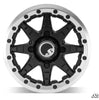 SuperATV Intimidator Tires 28x10x14 on 14" Healy Lock Series Wheels 4/156 Pattern INT281014-WHL1564147BL#AA
