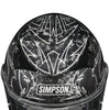 Simpson Mod Bandit Buell Forged Carbon Modular Helmet Small DOT ECE