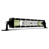 XK Glow 2-in-1 LED Light Bar w/ Pure White and Hunting Green Flood and Spot Work Light 10In