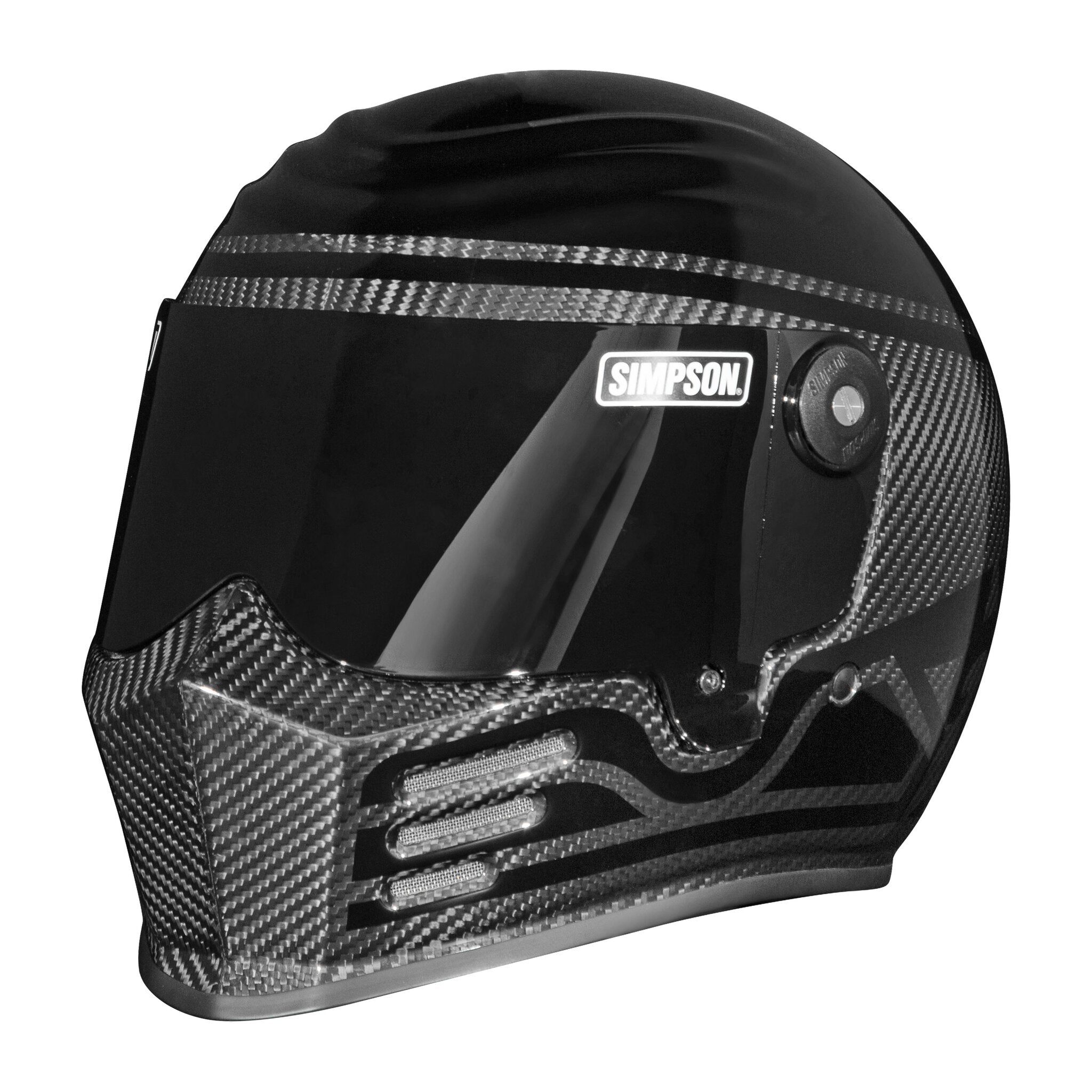 Simpson Motorcycle Outlaw Bandit 3.0 Helmet - Unknown Industries - Small - DOT