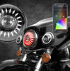 XK Glow 7In RGB LED Harley Headlight XKchrome Bluetooth App Controlled Kit