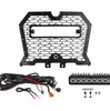 Diode Dynamics SS10 Max White/Multicolor Backlit SAE Light Bar Grille Kit For 2019–2024 Polaris RZR XP 1000