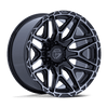 (4) 20x10 Fuel Injector Black/Grey Wheels 8X170 -18MM Offset For 1999-2027 Ford F-250/F-350 SRW