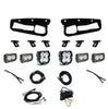 Baja Designs Squadron 2.0 Sport Spot/Dual S2 Sport Clear Sportsmen Fog Pocket Kit For 2021-2026 Ford Bronco - Steel Bumper