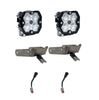 Baja Designs Squadron 2.0 Sport Clear Wide Cornering Fog Pocket Kit For 1999-2010 Ford F-250/F-350 Super Duty