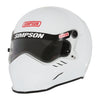 Simpson Kingsnake SA2025 Full Face Racing Helmet Gloss White Small