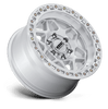 (4) 17x8.5 KMC KM553 Torx Silver Machined Wheels 6X135 +0MM For 2004-2026 Ford F-150