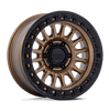 (4) 20x9 KMC KM552 IMS Matte Bronze/Black Wheels 6X135 +18MM For 2004-2026 Ford F-150
