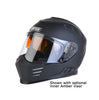 Simpson Motorcycle Ghost Bandit Helmet - Flat Black - Medium - DOT/ECE 22.05 - view 4