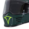 Simpson Motorcycle Speed Bandit Full Face Helmet 12 O'Clock Green Large