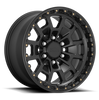 (4) 17x8.5 KMC KM718 Summit Satin Black Wheels 6X135 +0MM For 2004-2026 Ford F-150