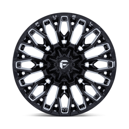 (4) 20x10 Fuel Strike Black Milled Wheels 8X170 -18MM Offset For 1999 ...