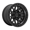 (4) 20x9 KMC KM549 GRS Satin Black Wheels 6X135 +18MM For 2004-2026 Ford F-150
