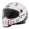 Simpson Motorcycle M30 Bandit Helmet - Lifter White - X-Large - DOT/ECE 22.06