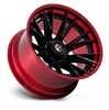 (4) 20x9 Fuel Catalyst Black/Red Wheels 8X170 +1MM Offset For 1999-2027 Ford F-250/F-350 SRW