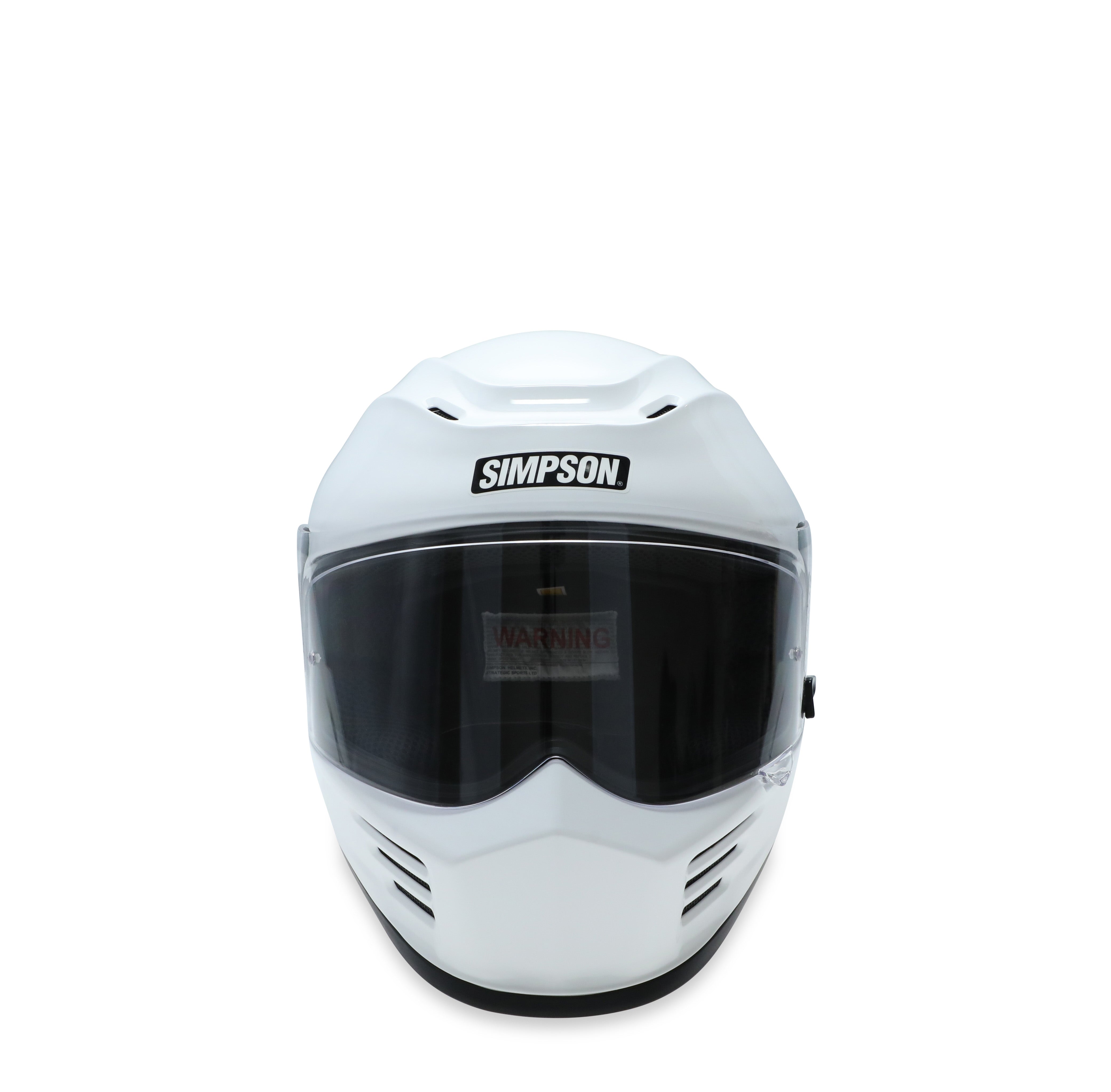 Simpson Motorcycle Speed Bandit Helmet - White - 2X-Large - DOT/ECE 22.05