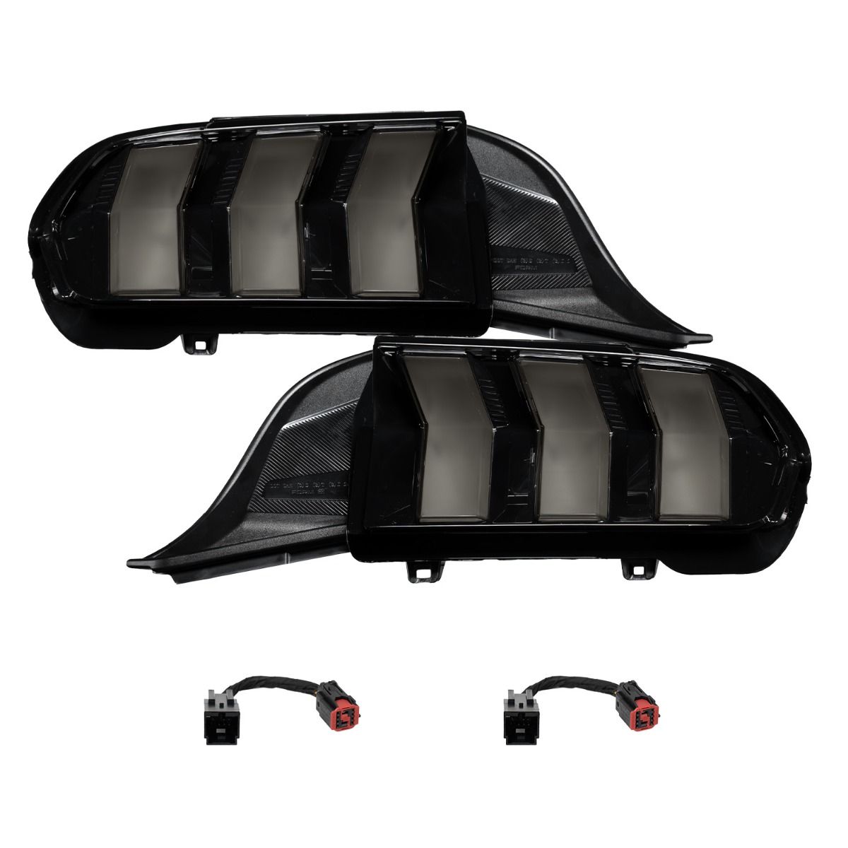 Form Lighting Smoked Sequential LED Tail Lights For 2024-2025 Ford Mustang