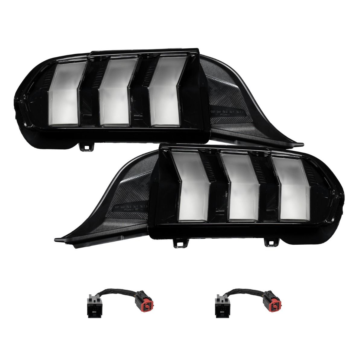 Form Lighting Clear Euro Sequential LED Tail Lights For 2024-2025 Ford Mustang