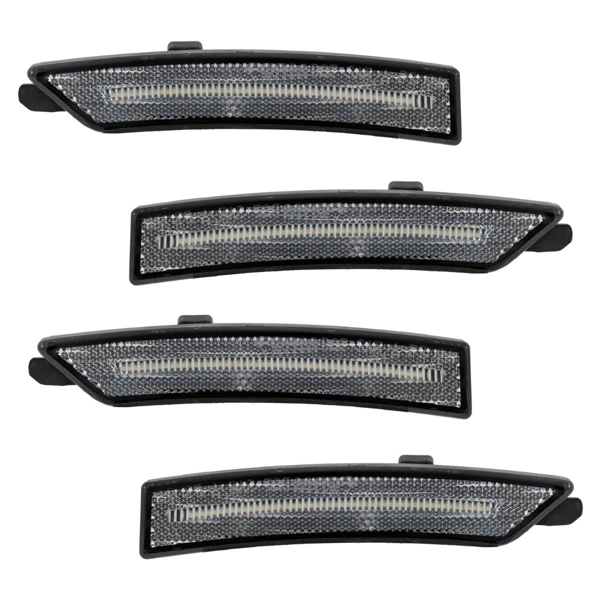 Form Lighting Clear LED Sidemarkers For 2024-2025 Ford Mustang