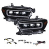 Form Lighting Chrome LED Projector Headlights For 2016-2023 Toyota Tacoma