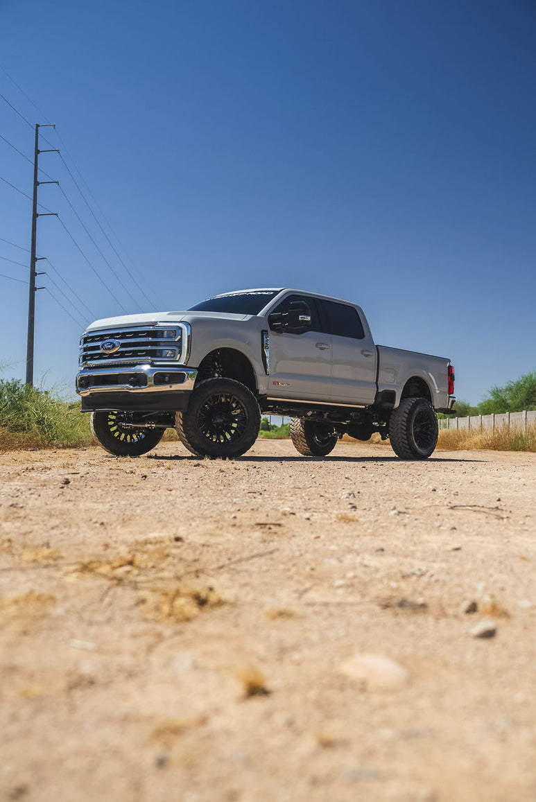 (4) 20x10 Fuel Strike Black Wheels 8X170 -18MM Offset For 1999-2027 Fo ...
