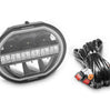 Go Rhino Go Rhino751440911CRS - Blackout Series Lights - 9" Maxline LED Hi/Low Beam W/Multi Daytime Running Light - Black 751440911CRS