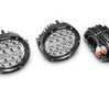 Go Rhino Go Rhino750700623DRS - Bright Series Lights - 6" Round LED Driving Light - Black 750700623DRS