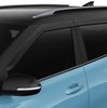 Husky Liners Low Profile Ventvisor Deflector; Smoke; Outside Mount; 4 pc. 2021-2026 Kia Seltos 2854134