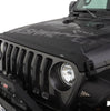 Husky Liners Aeroskin II Hood Protector; Matte Black Low Profile 2830060