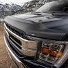 Husky Liners Aeroskin II Hood Protector; Matte Black Low Profile 2006-2017 Ford Expedition 2830033