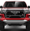 Husky Aeroskin Hood Protector; Chrome 2020-2026 Toyota Hilux 2892227