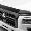 Husky Liners Aeroskin Hood Protector; Smoke - International 2024-2025 Mitsubishi L200 2842236