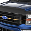 Husky Liners Aeroskin II Hood Protector; Matte Black Low Profile 2830229