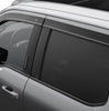 Husky Liners Low Profile Ventvisor Deflector; Smoke; Outside Mount; 4 pc. 2854044