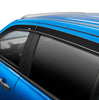 Husky Liners Low Profile Ventvisor Deflector; Smoke; Outside Mount; 4 pc. 2019-2026 Ford Ranger SuperCrew Cab Pickup 2854070