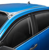 Husky Liners Low Profile Ventvisor Deflector; Smoke; Outside Mount; 4 pc. 2019-2026 Ford Ranger SuperCrew Cab Pickup 2854070