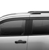 Husky Liners Low Profile Ventvisor Deflector; Smoke; Outside Mount; 4 pc. 2025-2026 Toyota 4Runner 2854149