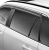 Husky Liners Low Profile Ventvisor Deflector; Smoke with Chrome Trim; Outside Mount; 4 pc. 2025-2026 Kia Sorento 2884074