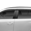 Husky Liners Low Profile Ventvisor Deflector; Smoke with Chrome Trim; Outside Mount; 4 pc. 2025-2026 Kia Sorento 2884074