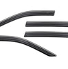 Husky Liners Low Profile Ventvisor Deflector; Smoke with Chrome Trim; Outside Mount; 4 pc. 2019-2025 Toyota RAV4 2884056