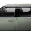 Husky Liners Low Profile Ventvisor Deflector; Smoke; Outside Mount; 4 pc. 2022-2026 Rivian R1T 2854108