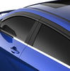 Husky Liners Low Profile Ventvisor Deflector; Smoke; Outside Mount; 4 pc. 2021-2026 Hyundai Elantra 2854118