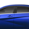 Husky Liners Low Profile Ventvisor Deflector; Smoke; Outside Mount; 4 pc. 2021-2026 Hyundai Elantra 2854118
