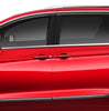 Husky Liners Low Profile Ventvisor Deflector; Smoke with Chrome Trim; Outside Mount; 4 pc. 2017-2023 Chrysler Pacifica 2884062