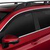Husky Liners Low Profile Ventvisor Deflector; Smoke with Chrome Trim; Outside Mount; 4 pc. 2019-2023 Subaru Ascent 2884063
