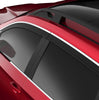Husky Liners Low Profile Ventvisor Deflector; Smoke with Chrome Trim; Outside Mount; 4 pc. 2019-2023 Subaru Ascent 2884063